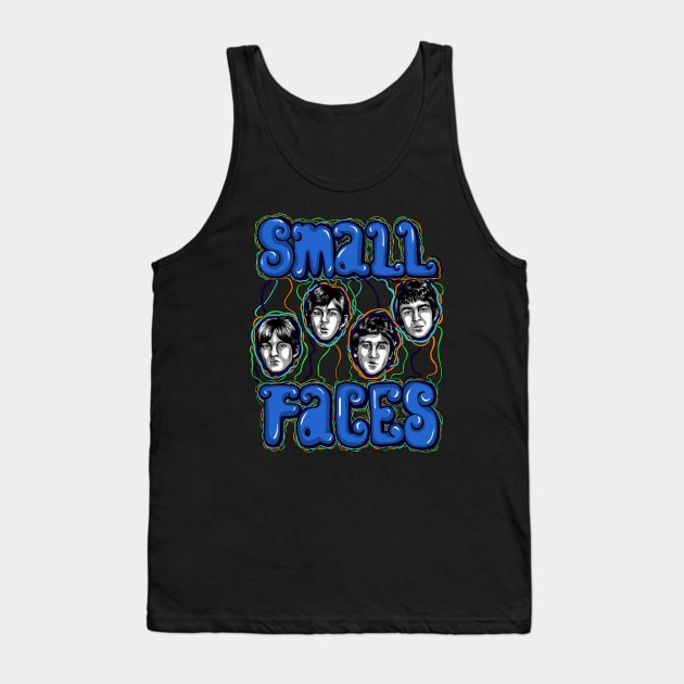 Small faces Tank Top by HelenaCooper